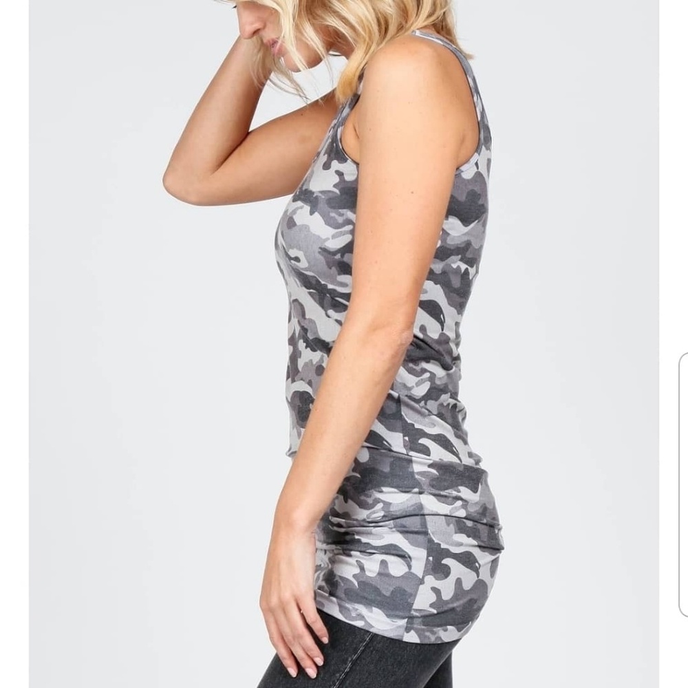 Trendy Camo Reversible Tank